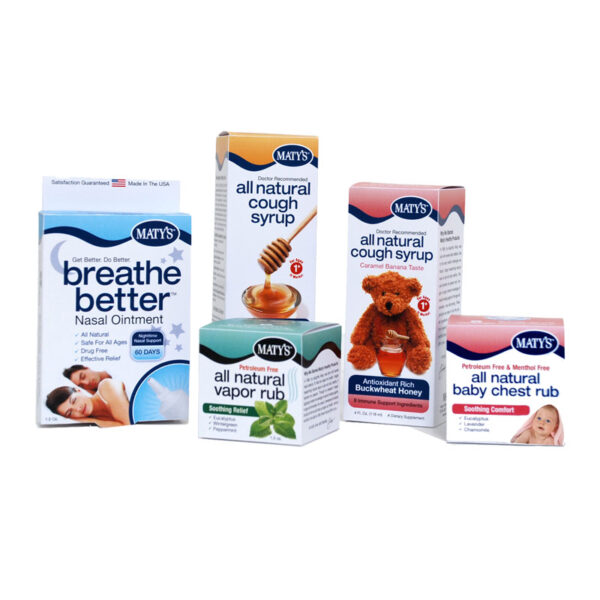 kartonnen dozen voor siroopflessen