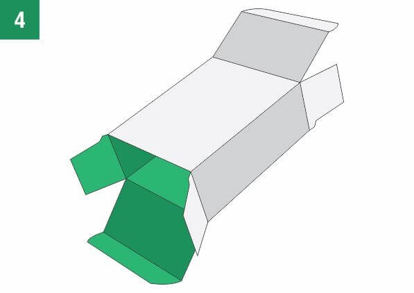 doos met omgekeerde sluiting